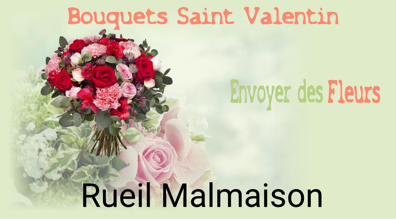 Roses de Saint-Valentin livrées à Rueil-Malmaison